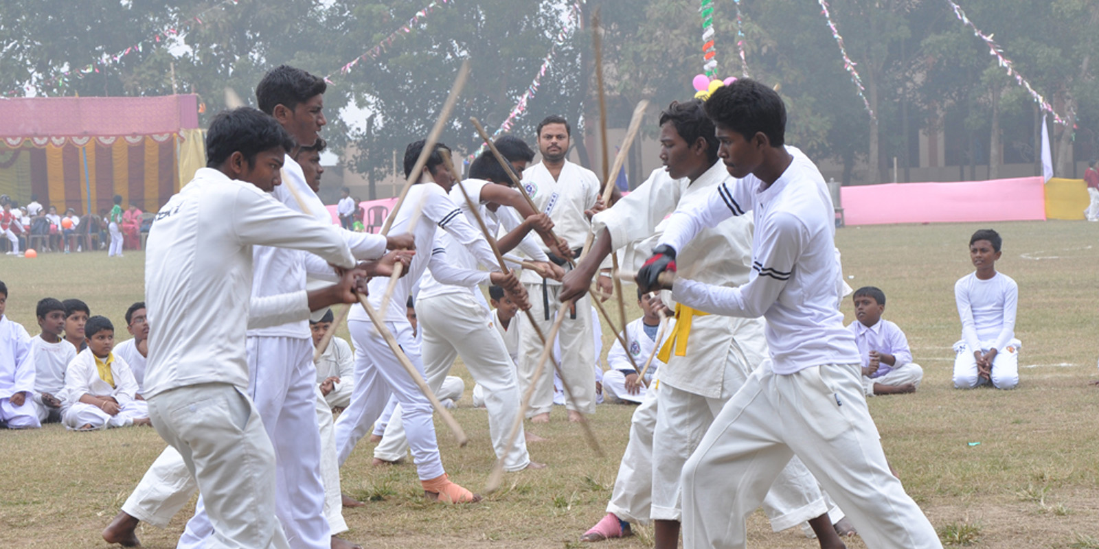 School activity moment at Claret School